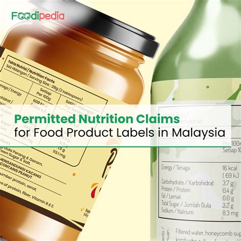 nutrition facts label malaysia